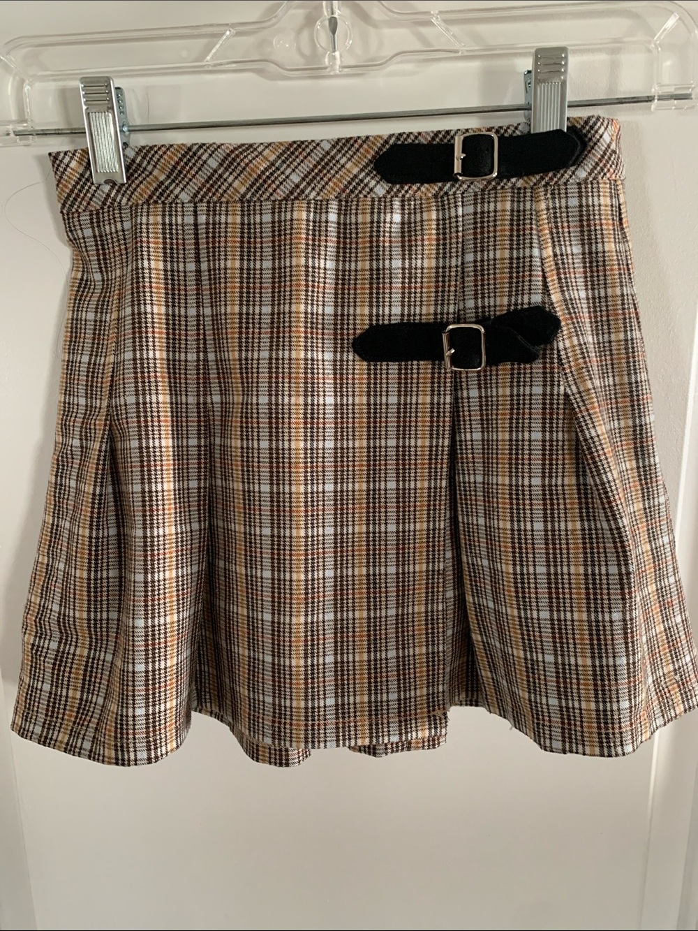 Katie J NYC Plaid Skirt